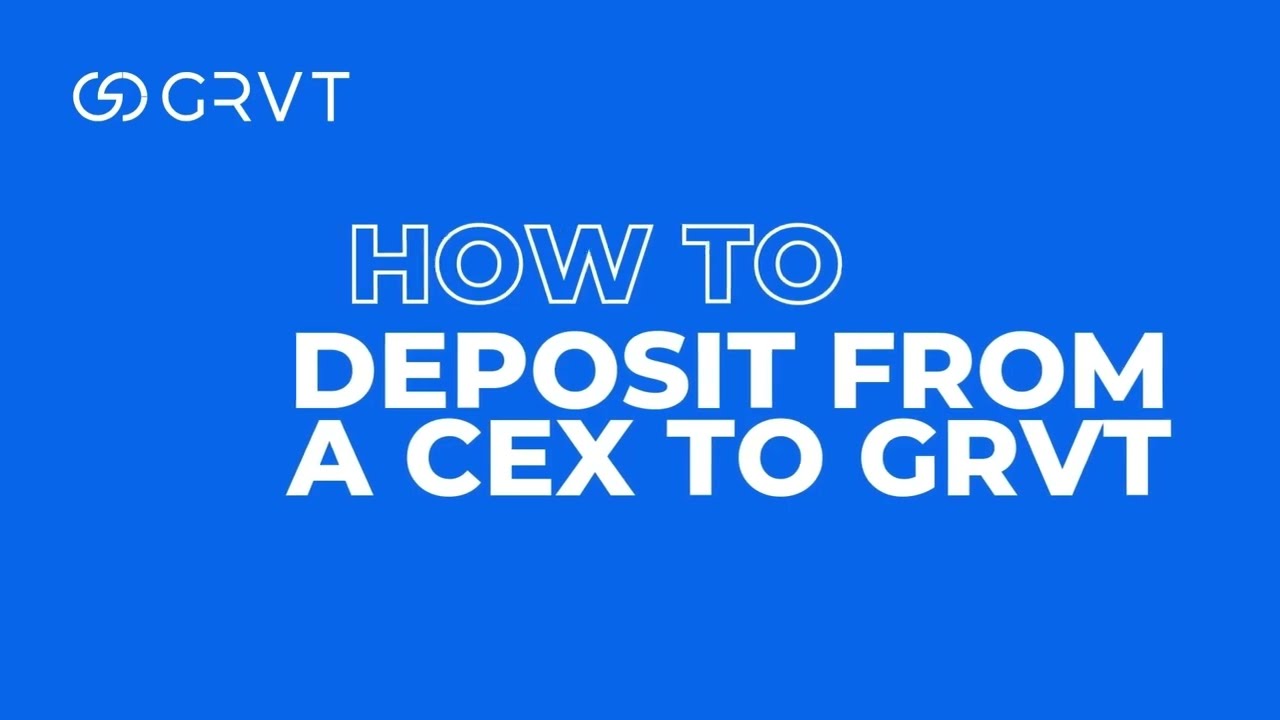 How to deposit from a CEX to GRVT
