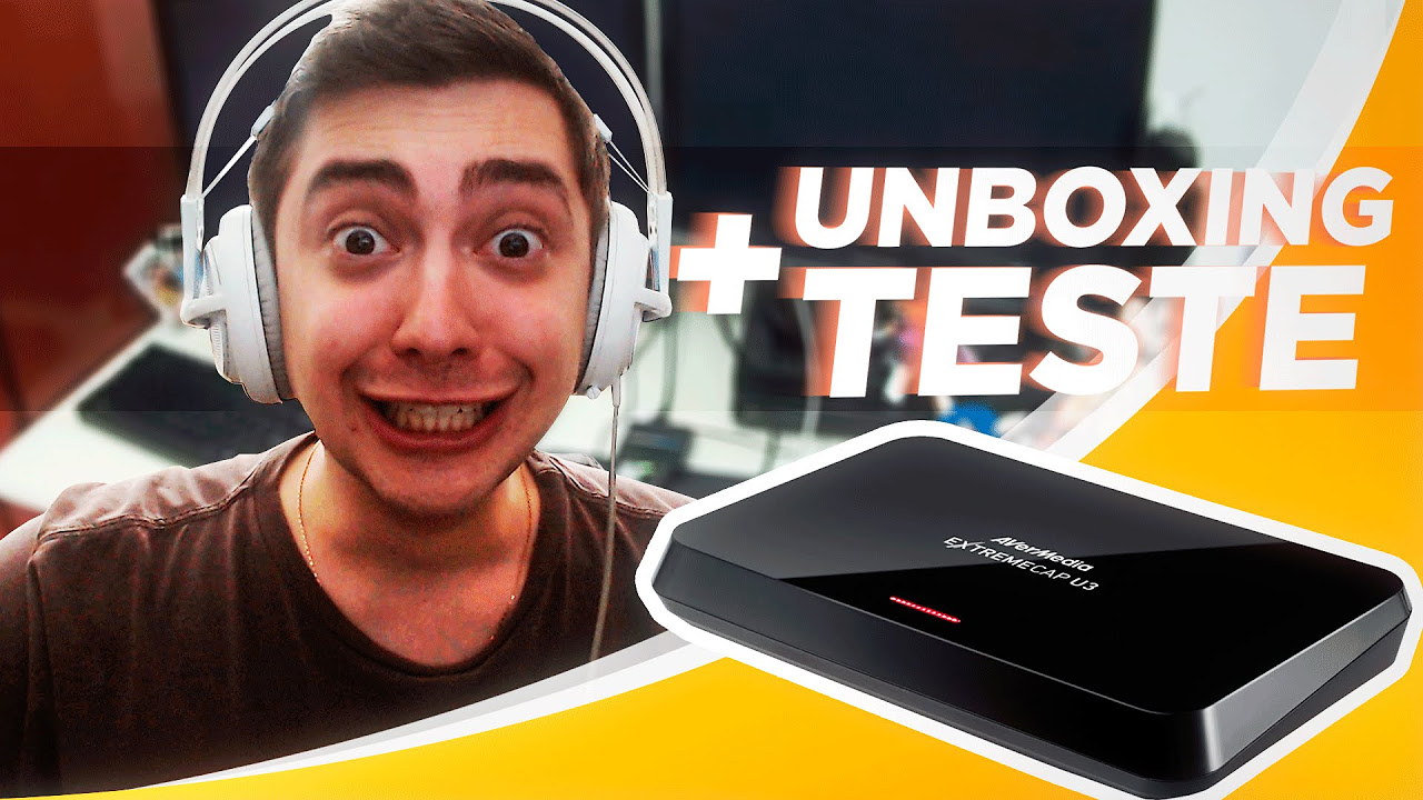 UNBOXING AVERMEDIA EXTREMECAP U3 - TESTE + SETUP - YouTube