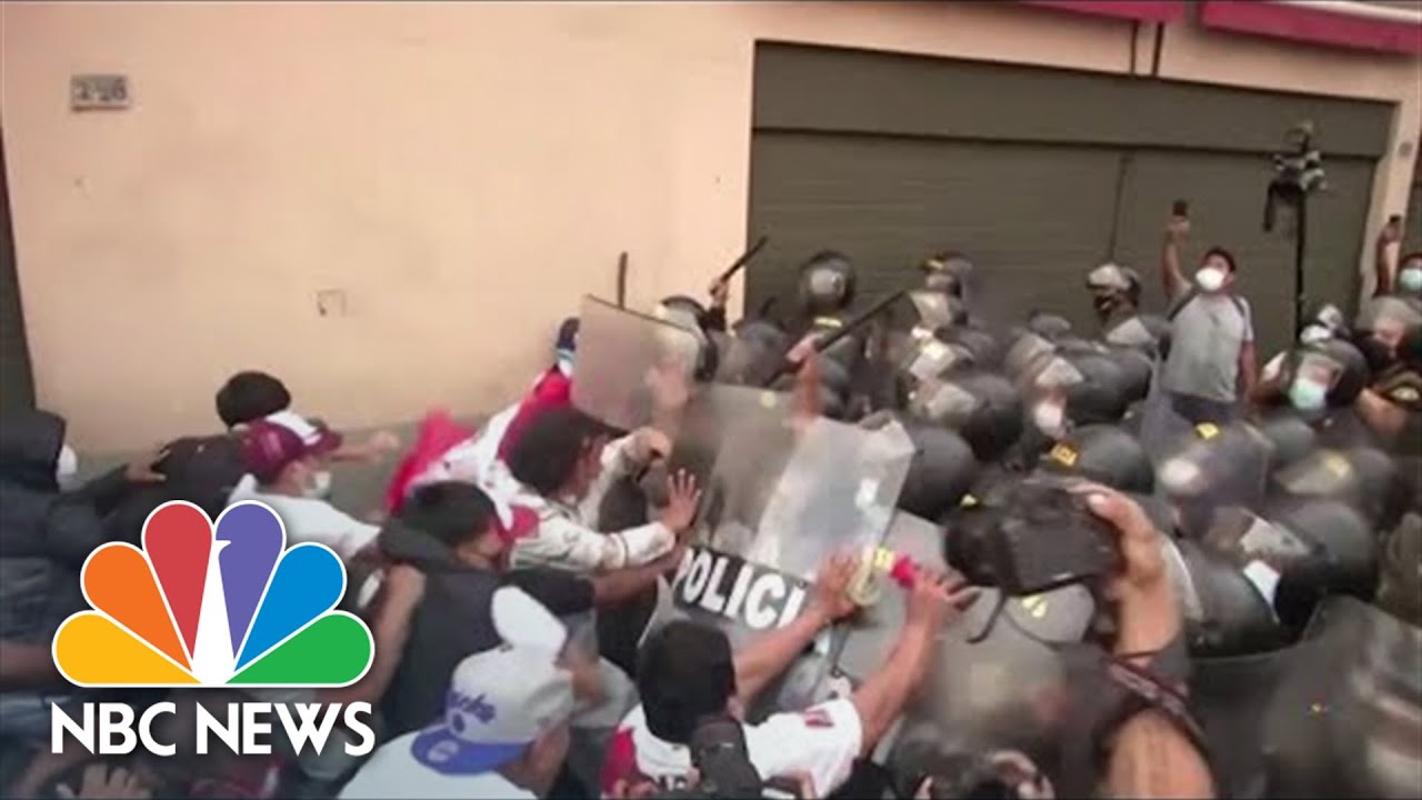 Peruvian Protests Turn Violent In Response To Rising Gas Prices And Curfew