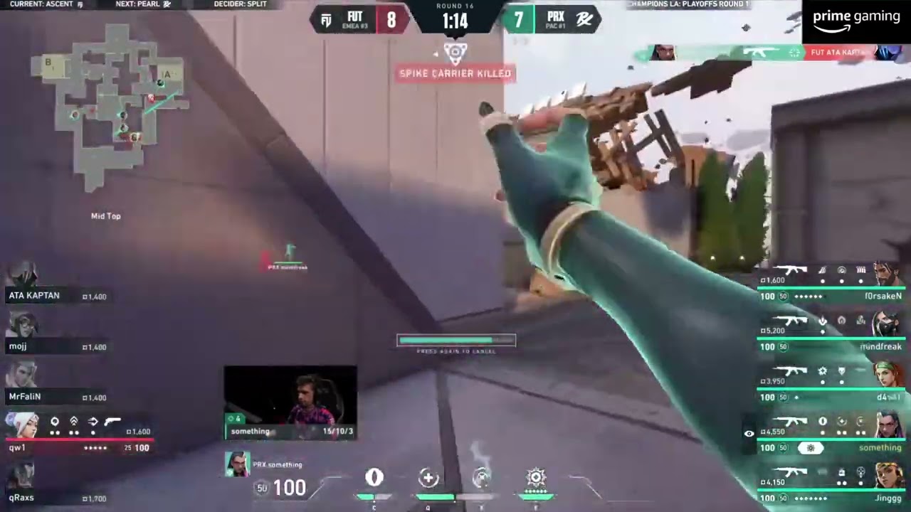 PRX Something ACE vs FUT