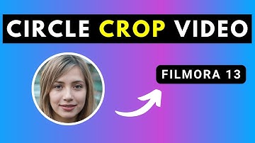 How to Circle Crop a Video or Talking Head Video and Add a Border Outline Effect in Filmora 13