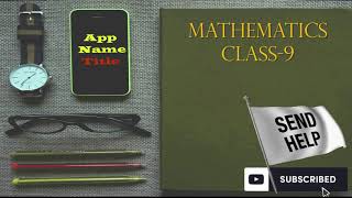 Mathematics text book app for  Class  9 screenshot 5