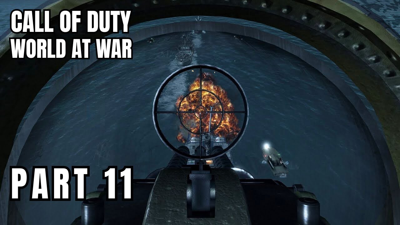 Call of Duty World At War - Gameplay Walkthrough Part 11 - Black Cats