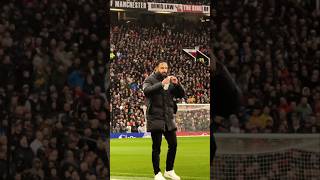 Ruben Amorim chant ring out around old Trafford crowd chanting Ruben Amorim chant ring out around old Trafford crowd chanting