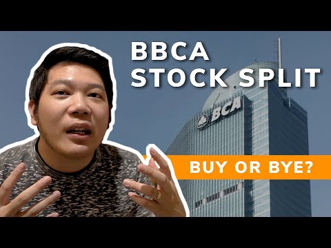 STOCK SPLIT BBCA