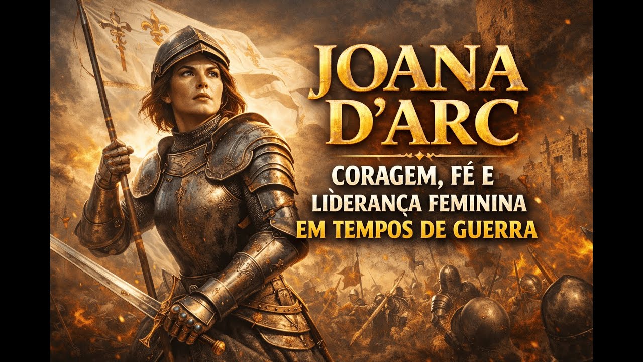Joana d’Arc  Coragem, fé e liderança feminina em tempos de guerra