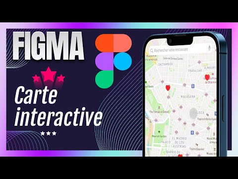 Figma  - Mettre en place une map interactive (tuto français)