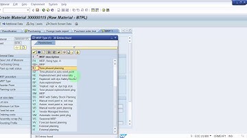 How to create a new Material in SAP and do GR - SAP MM Procurement