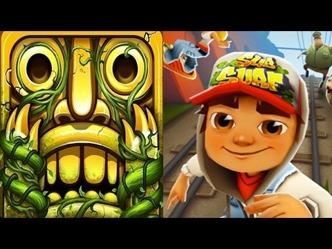 Temple Run 2 VS Subway Surfers iPad Gameplay for Children HD #30 - YouTube