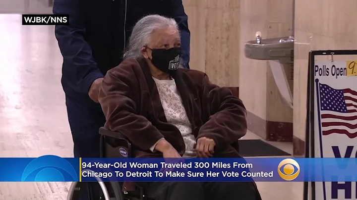 94-Year-Old Mildred Madison Traveled 300 Miles Fro...