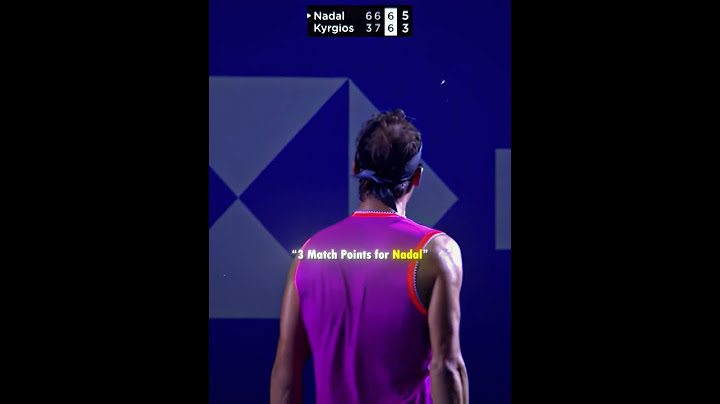Kyrgios vs Nadal never disappoints! 🤯