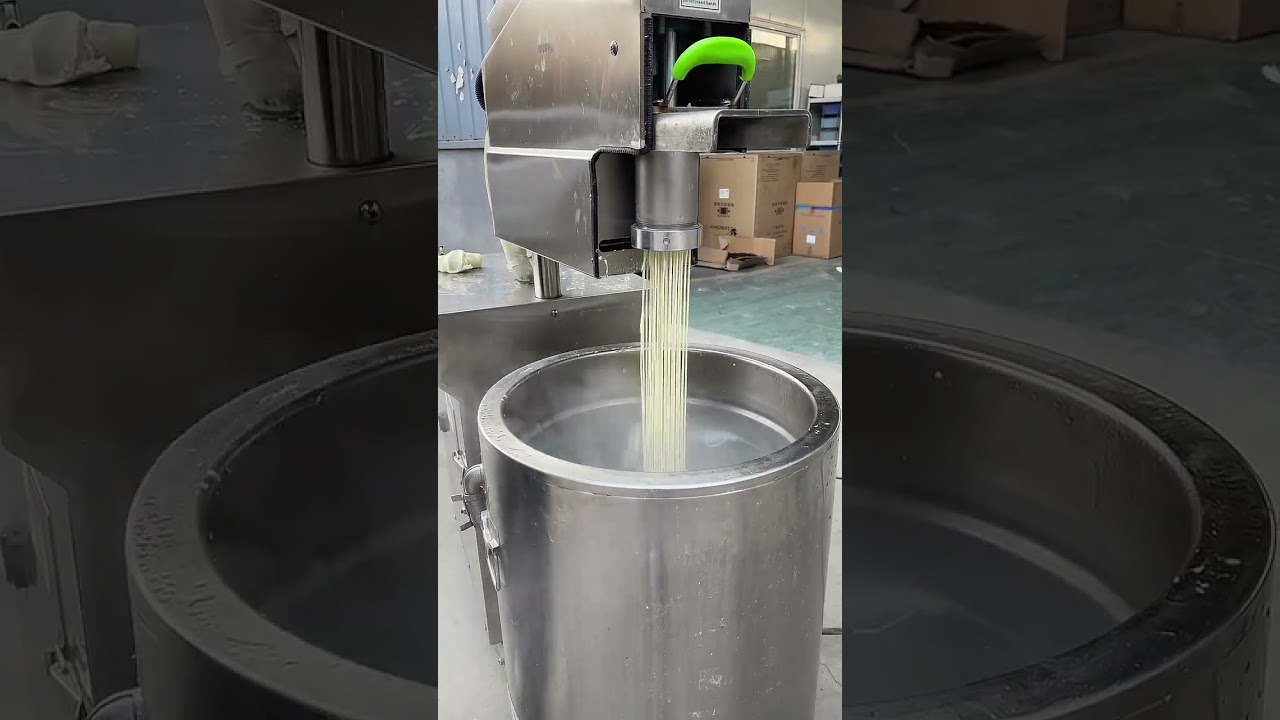 Wall-mounted semi-automatic ramen machine, one-button start ramen, automatic cutting, smooth 😱😱😱