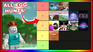 ALL Roblox Egg Hunts Tier List!