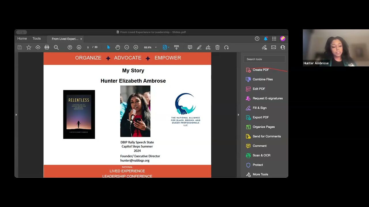 From Lived Experience to Leadership: Tools for Advocacy, Equity & Community Power