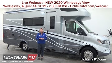 LichtsinnRV.com - 2020 Winnebago View, Travato and Vita Promotion and More in this Month