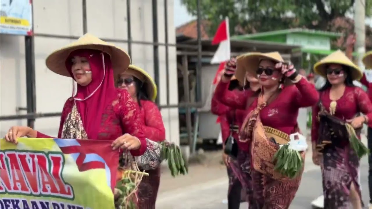 Karnaval desa pegundan 2025 HUT RI ke 80th