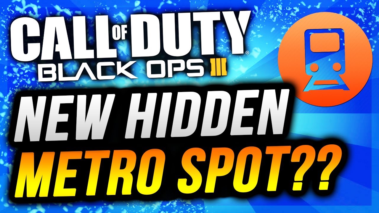 COD BO3 Glitches - NEW SECRET HIDDEN SPOT - METRO PRONE WALLBREACH GLITCH (Black Ops 3)
