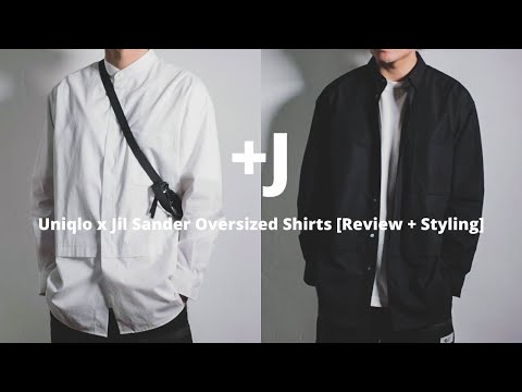 [Uniqlo x Jil Sander] +J Oversized Long Sleeve Shirts | Review & Styling