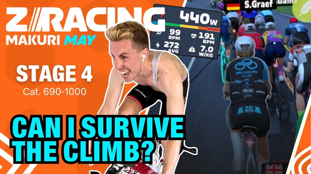Bonkers Race Pace in Advanced Category! - Zwift Racing | Makuri May | Three Village Loop | Stage 4