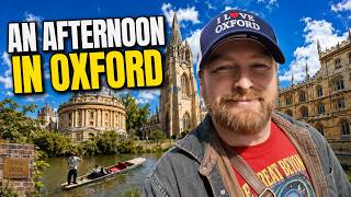OXFORD, England 🇬🇧 | A Beautiful Afternoon in the City of Dreaming Spires
