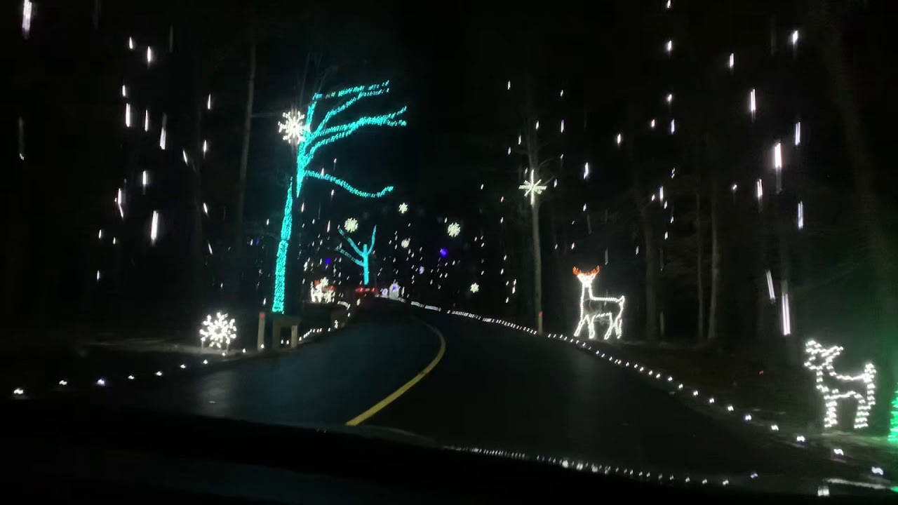 Bull Run Park Christmas Lights YouTube