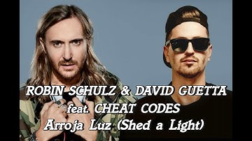 ROBIN SCHULZ & DAVID GUETTA  - Shed a Light(Letra espanol)