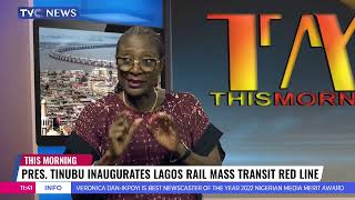 President Tinubu Inaugurates Lagos Red Line Rail Project