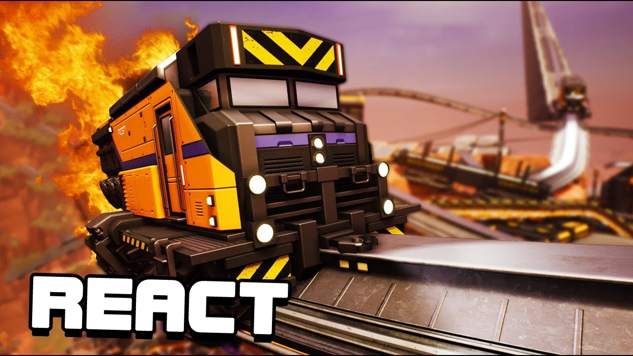 React: I Used Trains to Create Absolute Mayhem in Satisfactory