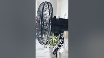 Quạt sử dụng dòng điện DC (Tiết kiệm điện năng)