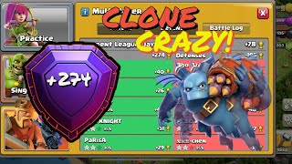 MINION MAYHEM!! Th14 Legend League attacks using Cloned Super Minions | Clash of Clans