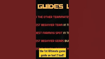 the 1st Ultimate game guide on bad 2 bad!! #B2B #b2bapocalypse #Johnathongaming #BShorts