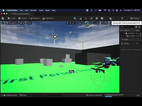 Fixing Unreal Engine 5 (UE5) on an M1 MacBook or other Apple Silicon