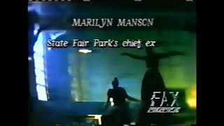 FAX (Muchmusic) News on Marilyn Manson fans suing Utah (Late 1996) Resimi