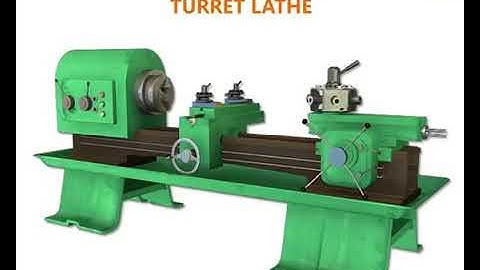 Different Types of Lathe Machines 3D Animation