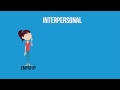 Intrapersonal and Interpersonal relationships