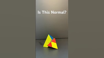 🌀Is My Pyraminx Glitching or Just Showing Off? #pyraminxcube #cubing  #stopmotion