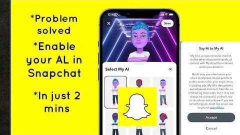 How to get my ai on Snapchat  |2023|Snapchat new update #snapchat