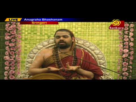31st Vardhanti Mahotsava - Anugraha Bhashanam - Live From Sringeri