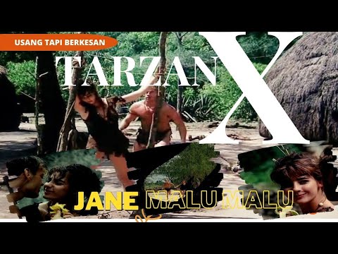 Bioskop Virtual : Kisah Cinta TARZAN x JANE Malu Malu #giralby #tarzanx #tarzan