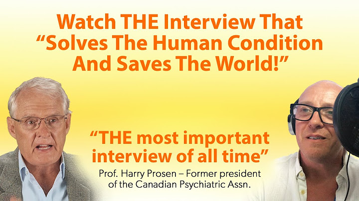 MUST SEE Interview: Biologist Jeremy Griffith Solves Human Condition