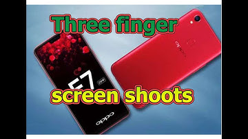 Oppo F7 Hidden Feature:Three finger screenshots and Long screenshots. Oppo F7 Hidden Tips and Tricks