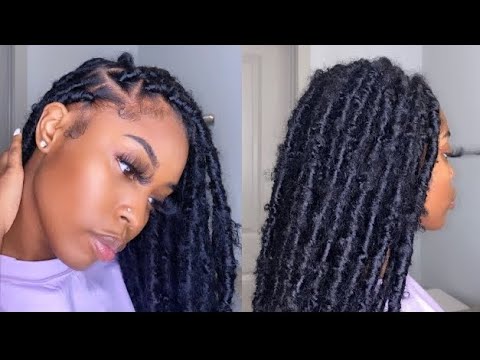 DISTRESSED/BUTTERFLY LOCS TUTORIAL🦋 #EASY/ How to make them LOOK REALISTIC #DistressedLocs