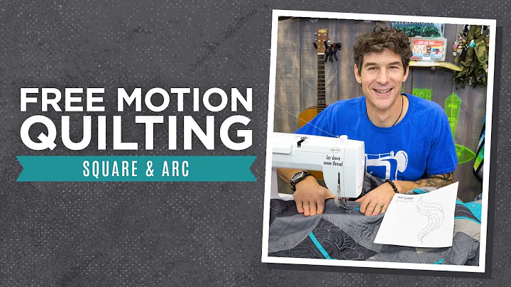 Free Motion Quilting Skills & Drills: Square & Arc