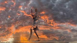 Sunset background hooping