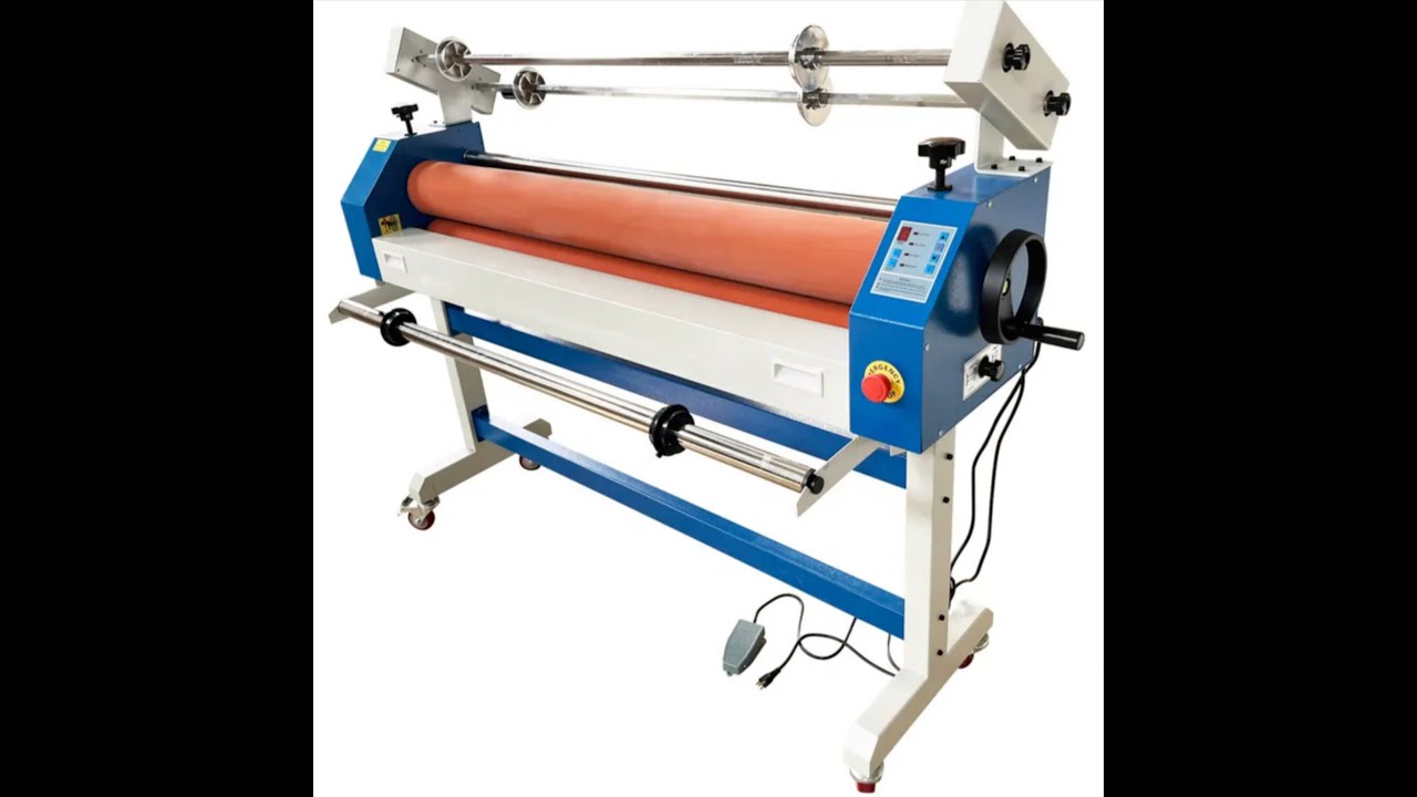 Dimostrazione di una Laminatrice a Freddo Automatica in Azione | Laminator