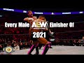 AEW Male Finishers of 2021