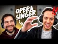 Opera singer hears game music for the first time