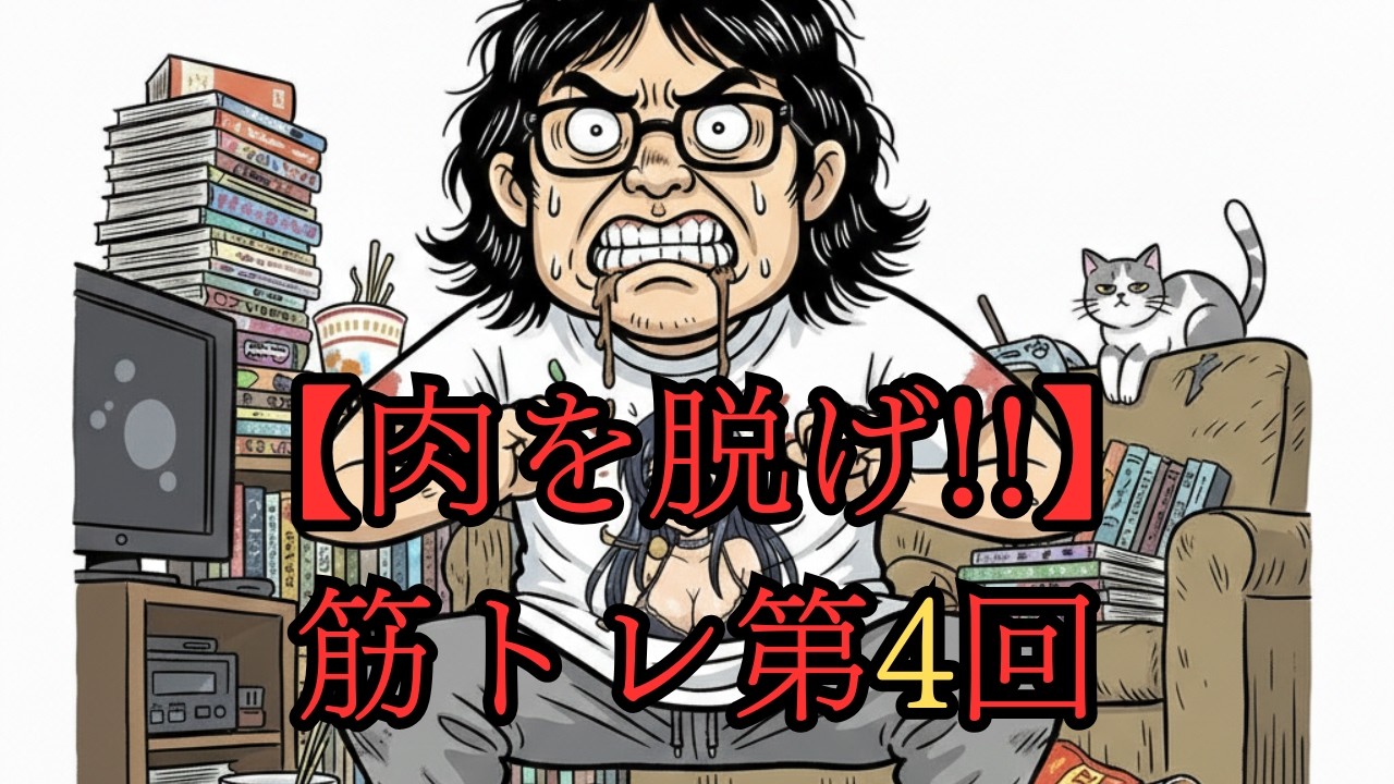 【肉を脱げ!!】筋トレ第4回（20260303） #筋トレ#おじさん#無敵の人#30代