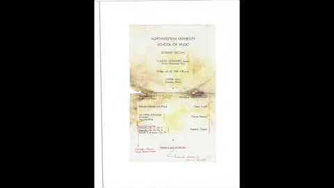 1958 7 25 Carol Leonard Piano Recital 1959 12 24 D...