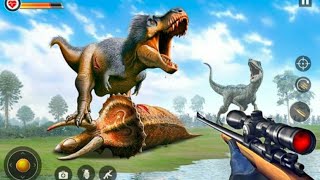 Dino Hunter 3D - Dinosaur safari Hunter Survival Games _ Android Gameplay #3 screenshot 5